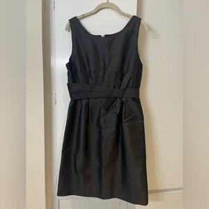 Kate Spade Black Bow Detail Mini Dress